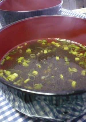 ★ごま油が決め手★もずくスープ-レシピのメイン写真
