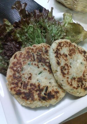 ヘルシー☆肉・卵なしの豆腐ハンバーグ-レシピのメイン写真