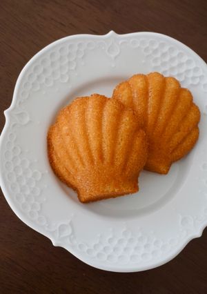 焦がしバターのプレーンマドレーヌ-レシピのメイン写真