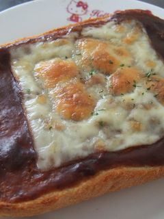 チーズハヤシトースト-レシピのメイン写真
