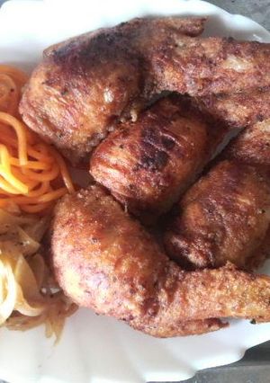 手羽先のカレー風味揚げ-レシピのメイン写真