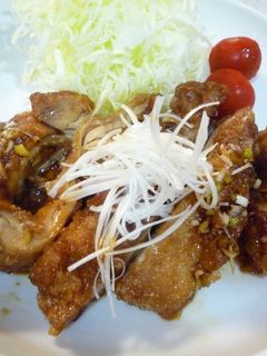 鶏モモ肉 からあげ ネギソース-レシピのメイン写真
