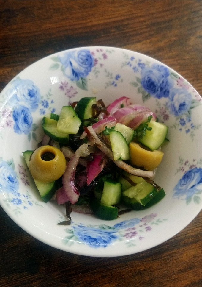 赤玉ねぎとキュウリの和え物-レシピのメイン写真
