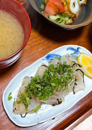 【健康介護】鯛の塩昆布しめ-レシピのメイン写真