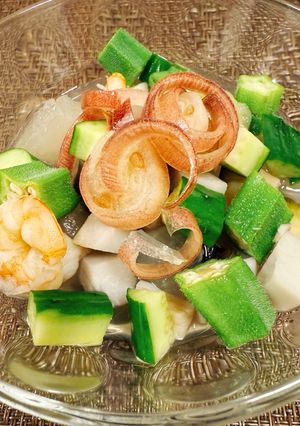 夏野菜でのっぺ😻-レシピのメイン写真