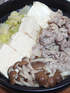 超簡単!豆腐とうどんの寄せ鍋!-レシピのメイン写真