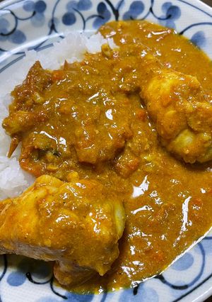 手羽元でバターチキンカレー-レシピのメイン写真