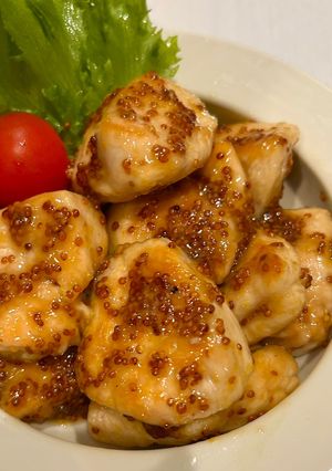 胸肉のハニーマスタード【脂質3.5g】-レシピのメイン写真