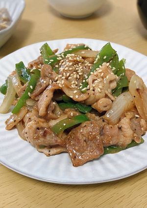 豚肉とピーマンのオイポン炒め-レシピのメイン写真
