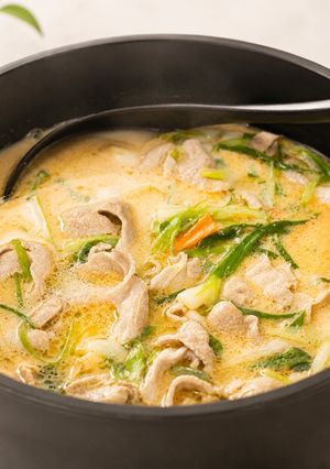 冷やしでも温でもごま担々つけ汁-レシピのメイン写真