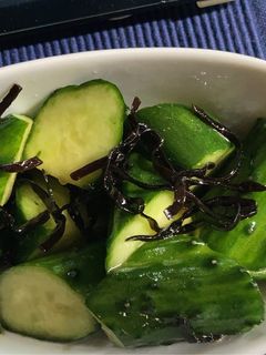 きゅうりの塩昆布漬け-レシピのメイン写真