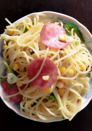 ペペロンチーノ（スパゲティ/うどん）-レシピのメイン写真