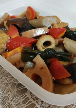 ♪おばあちゃんの煮しめ♪おせち 筑前煮-レシピのメイン写真