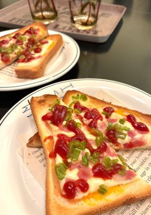 おかんレシピ𓀤𓀣ピザトースト-レシピのメイン写真