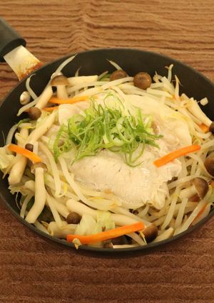 ひまわりポークとモリモリ野菜の焼き肉風-レシピのメイン写真
