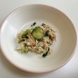 小松菜と蒸し鶏のサラダ☆給食メニュー