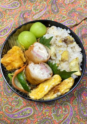 鶏肉とクリームチーズの春巻き弁当-レシピのメイン写真