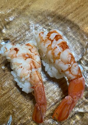 パパ　茹でエビのお寿司-レシピのメイン写真