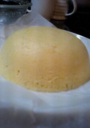 レンジで♪米粉のふんわりスポンジケーキ-レシピのメイン写真