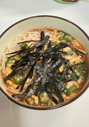 トマトスープのそうめん-レシピのメイン写真