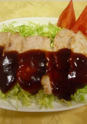 お肉の甘酢ソース★　もりもりバージョン♪-レシピのメイン写真