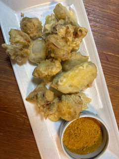 きく芋の天ぷらカレー塩-レシピのメイン写真