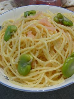 簡単すぎ?我が家のたらこスパゲッティ-レシピのメイン写真