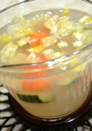サワー漬けの野菜でさっぱりゼリー-レシピのメイン写真