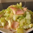 簡単♪セロリとハムのマヨ炒め