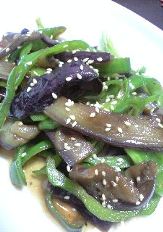 和風が美味しい♪ナスとピーマンの炒め物☆-レシピのメイン写真