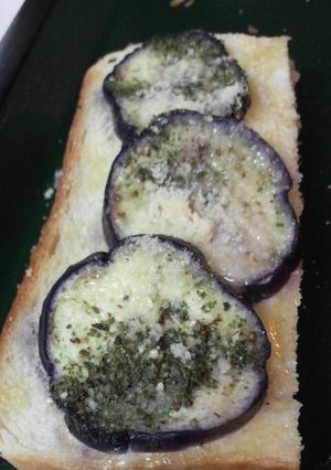 ナスの美味さ♪チーズトースト-レシピのメイン写真