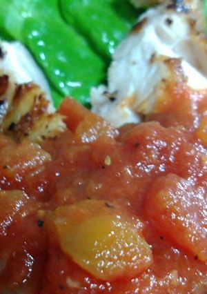 簡単チキンのトマトソース☆-レシピのメイン写真