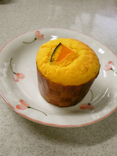 *かぼちゃのカップケーキ*-レシピのメイン写真