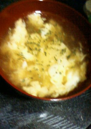 ５分で!!豆腐と卵のとろみ中華スープ-レシピのメイン写真