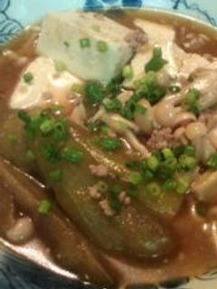 ナスと豆腐のそぼろあんかけ-レシピのメイン写真