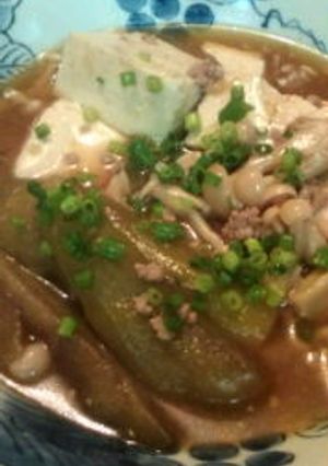 ナスと豆腐のそぼろあんかけ-レシピのメイン写真
