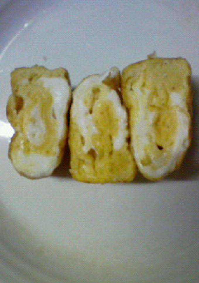 お弁当に♪マヨでふっくら卵焼き♪-レシピのメイン写真