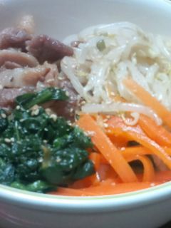 簡単ビビンバ丼-レシピのメイン写真