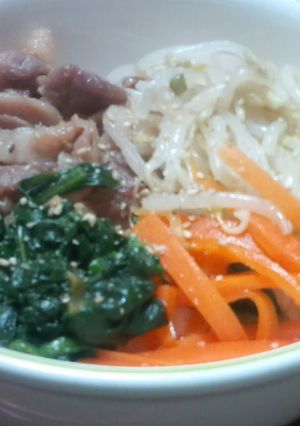 簡単ビビンバ丼-レシピのメイン写真