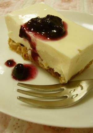 レアヨーグルトケーキ-レシピのメイン写真