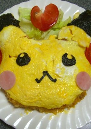 ☆オムライチュウ☆-レシピのメイン写真