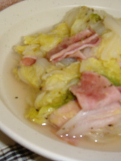白菜とベーコンの煮物-レシピのメイン写真