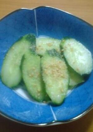 即席！キュウリの中華風漬物-レシピのメイン写真