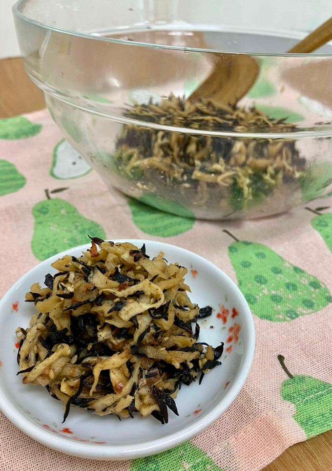 レンジのみ♪定番の切干大根とひじきの煮物-レシピのメイン写真