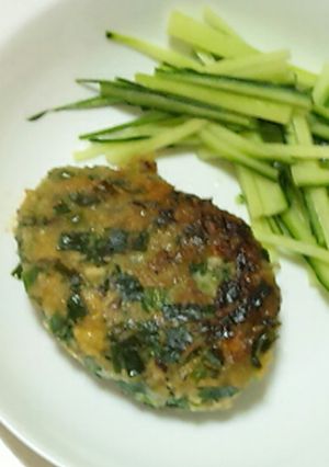 和風鶏ﾊﾝﾊﾞｰｸﾞ-レシピのメイン写真