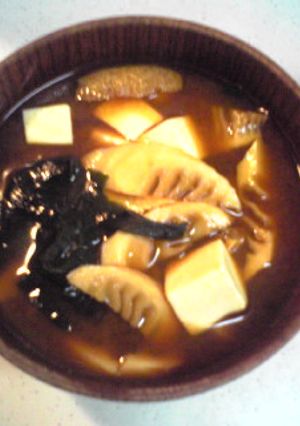 破竹のお味噌汁♪-レシピのメイン写真