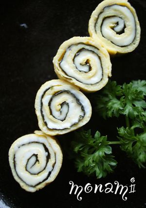 お弁当に♡クルクル薄焼きたまご♪-レシピのメイン写真