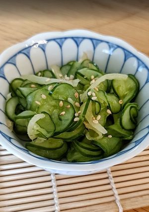 きゅうり大量消費!生姜香るさっぱり酢の物-レシピのメイン写真