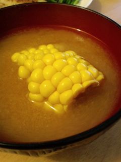 山形のトウモロコシ味噌汁-レシピのメイン写真