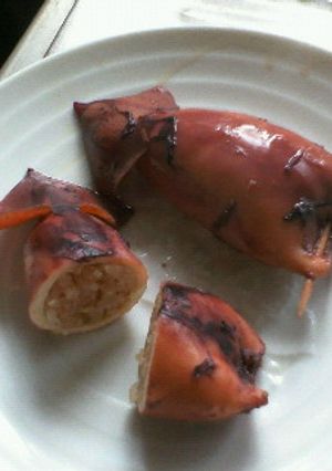 今が旬☆小さなイカでイカ飯が簡単に出来る-レシピのメイン写真